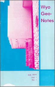 Wyo Geo-Notes-Number 1 (1977)