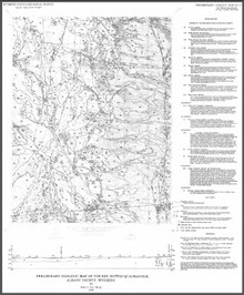 Preliminary Geologic Map of the Red Buttes Quadrangle, Albany County, Wyoming (1995)
