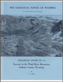 Taconite in the Wind River Mountains, Sublette County, Wyoming (1968)