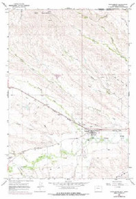 7.5' Topo Map of the Ranchester, WY Quadrangle
