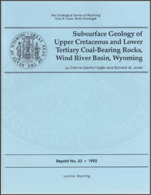 Subsurface Geology of Upper Cretaceous and Lower Tertiary Coal-Bearing Rocks, Wind River Basin, Wyoming (1992)