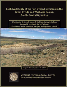 Coal Availability of the Fort Union Formation in the Great Divide and Washakie Basins, South-Central Wyoming (2019)