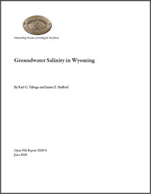Groundwater Salinity in Wyoming (2020)