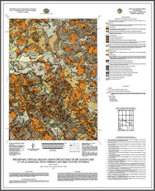 Preliminary Surficial Geologic Map of the East Half of the Jackson Lake 30' x 60' Quadrangle, Teton, Fremont, and Park Counties, Wyoming (2022)