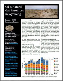 Oil and natural gas resources in Wyoming—Summary report (2023)