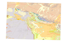 geologic map of the Bairoil quadrangle, Wyoming