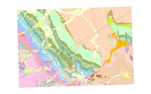geologic map of the Lander quadrangle, Wyoming