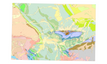 geologic map of the Casper quadrangle, Wyoming