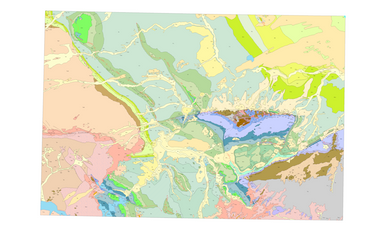 geologic map of the Casper quadrangle, Wyoming