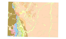 geologic map of the Buffalo quadrangle, Wyoming