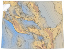 Depth and elevation surfaces for the Precambrian basement map of Wyoming (2025)