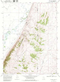 7.5' Topo Map of the Rex Peak, UT Quadrangle