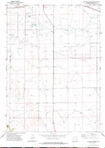 7.5' Topo Map of the Reynolds Spring, WY Quadrangle