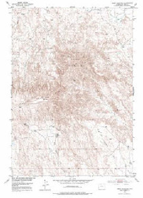 7.5' Topo Map of the Sheep Mountain, WY Quadrangle