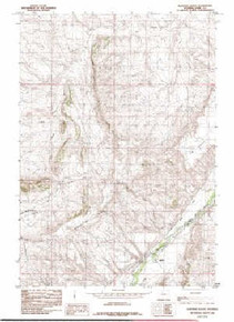 7.5' Topo Map of the Sleepers Ranch, WY Quadrangle