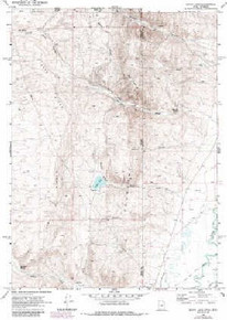 7.5' Topo Map of the South Lake, UT Quadrangle