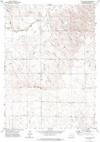 7.5' Topo Map of the Tin Can Lake, WY Quadrangle