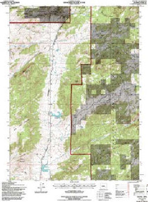 7.5' Topo Map of the Toltec, WY Quadrangle