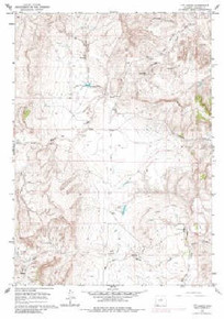 7.5' Topo Map of the Ttt Ranch, WY Quadrangle