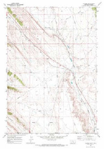 7.5' Topo Map of the Warren, MT Quadrangle