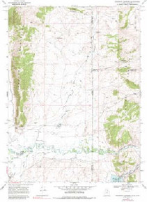 7.5' Topo Map of the Woodruff Narrows, UT Quadrangle