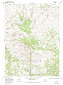 7.5' Topo Map of the Fly Creek, CO Quadrangle