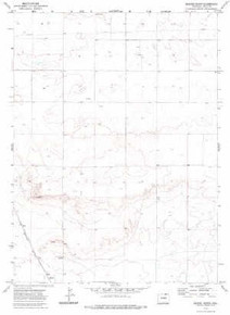 7.5' Topo Map of the Grover North, CO Quadrangle