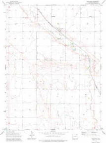 7.5' Topo Map of the Hereford, CO Quadrangle
