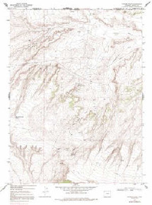 7.5' Topo Map of the Powder Wash, CO Quadrangle