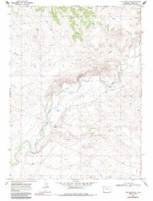 7.5' Topo Map of the The Nipple NE, CO Quadrangle