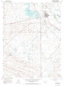 7.5' Topo Map of the Walden, CO Quadrangle