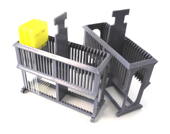 Ez Quick Slide Staining Rack Gray Plastic Each Ihc World Online Store
