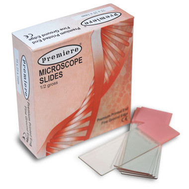 Premiere Charged Microscope Slides - Pink