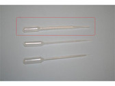 Plastic Transfer Pipets, graduated to 3ml, 500 pcs/pack