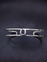 A delicate addition to your wardrobe to fit your equestrian style. A Sterling silver cuff featuring a sterling silver horse shoe!