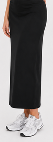 Basic straight skirt long