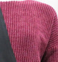 closeup of Wine and Blueberry fabric