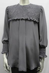 Style # 413 Smocked top  (in Black only)