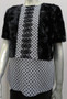 Maternity jacquard top