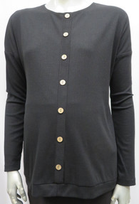 Style # 8143 Ribbed jersey toned top