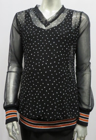 Style # 6340 Mesh "V" neck top