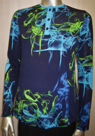 Style # 3340 placket front top