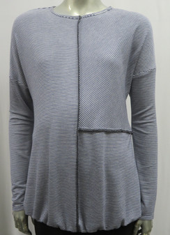 Black/white mini stripe