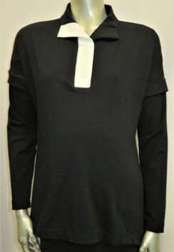 Style # 1345 Top with placket accent