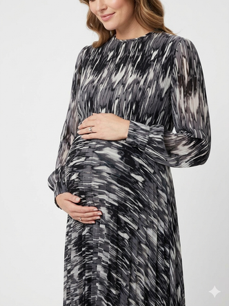 Modest Maternity Dress
