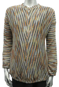 Style # F248 Chevron stripe top