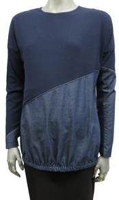 Style # 3142 two tone maternity top