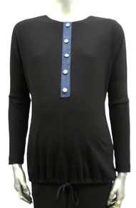 Style # 3144 Placket front top