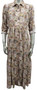 Olive maternity shirt dress