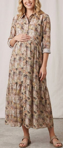 Style # 3343  Maternity Shirt Dress